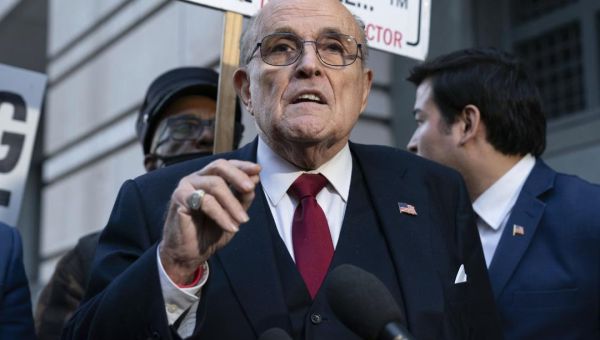 Judge Orders Giuliani to Turn Over Apartment, Car, TV