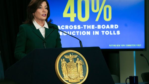 Despite Lowering Toll to $9, Hochul May Find a Higher Political Cost