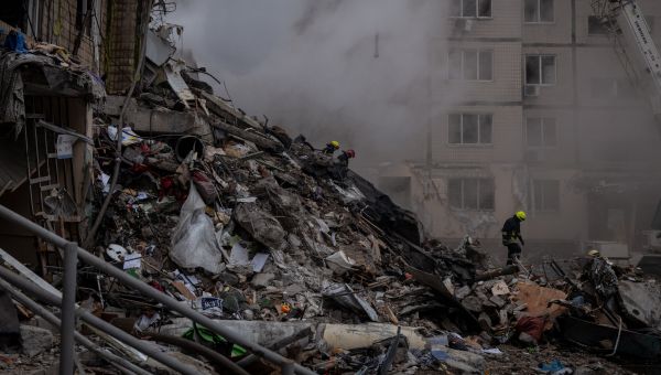 Death Toll Rises After Russian Strike Destroys Apartment Block ...