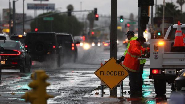 One dead in Mexico as Storm Hilary brings ‘life-threatening’ floods to California