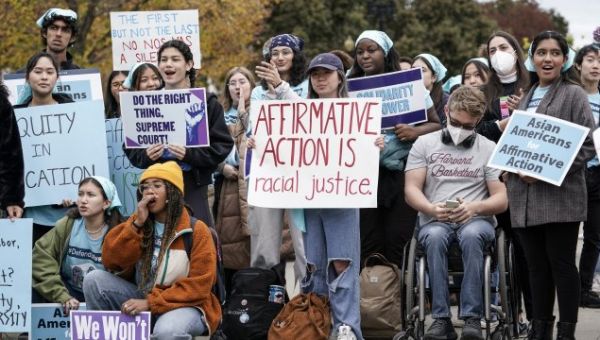 Supreme Court Hears Hours Of Affirmative Action Arguments