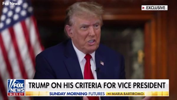 Donald Trump reveals criteria for vice president
