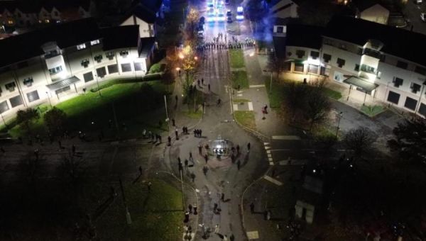 Humza Yousaf condemns ‘disgraceful’ Bonfire Night scenes as police attacked