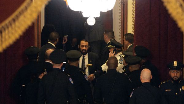 Representative Al Green Protests Trump’s Speech, Gets Ejected