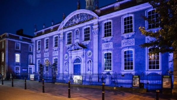 Here’s why Worcester’s Guildhall will be lit in purple