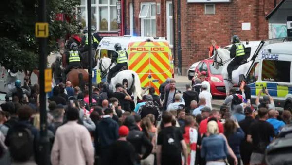 ‘Despicable scenes’ across the UK as the far right ‘spread violence and racism’