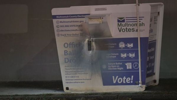 Ballot box fires in Oregon, Washington under investigation