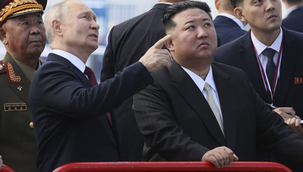 Putin, Kim hold talks at Russian spaceport