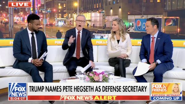 Even ‘Fox & Friends’ Couldn’t Believe Trump Picked Pete Hegseth