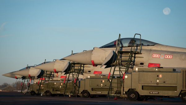 RAF fighter jets intercept Russian aircraft flying close to Nato airspace