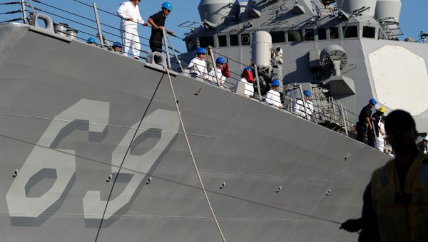 China threatens ‘ serious consequences’ over U.S. warship actions near disputed island