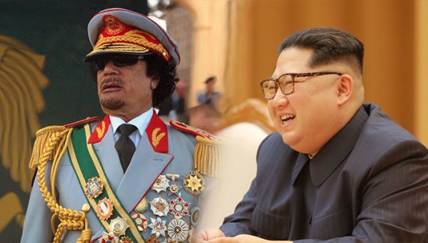 Will Kim Jong-un end as Gaddafi?