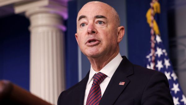 WATCH: DHS Secretary Mayorkas holds news briefing after new border restrictions announced