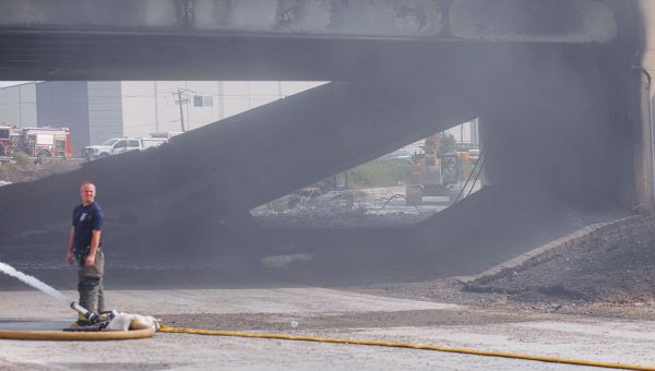 I-95 Collapse Caused by Tanker Fire May Shut Major East Coast Artery for Months