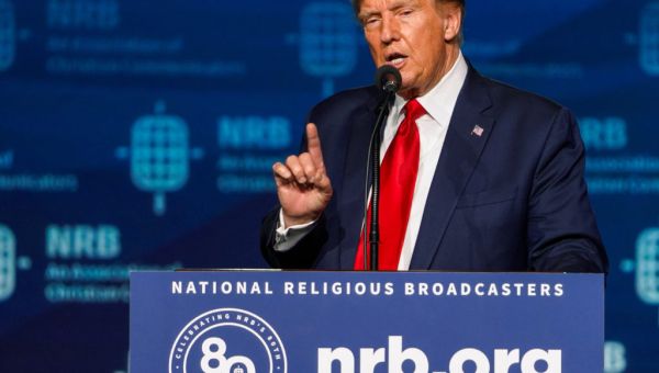 Trump says he’ll defend Christianity from ‘radical left’ that seek to ‘tear down crosses’