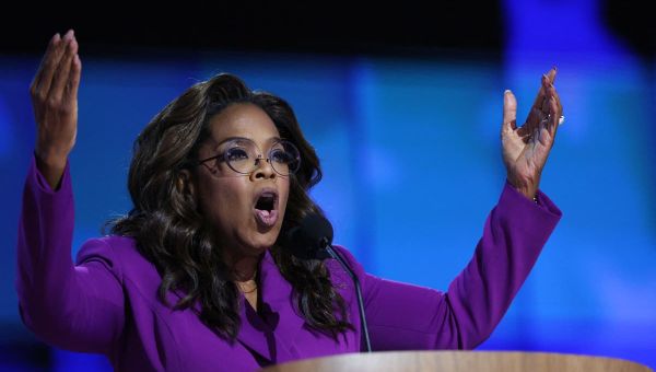 Oprah Winfrey slams JD Vance’s ‘childless cat lady’ jibe in surprise DNC speech