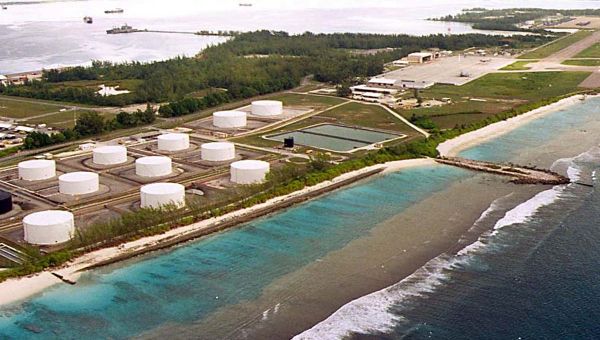 A tiny ocean island is home to a restricted US military base. The secret just got out