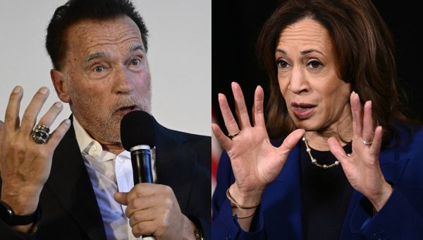 Arnold Schwarzenegger voices support for Kamala Harris as “a former Republican governor”