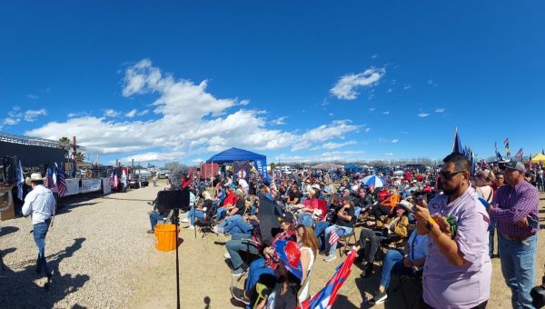 EXCLUSIVE: Patriots Practice What They Preach Securing Entry To Border Convoy Event