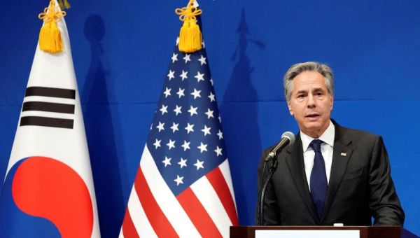 Russia to share advanced satellite technology with North Korea, Blinken warns