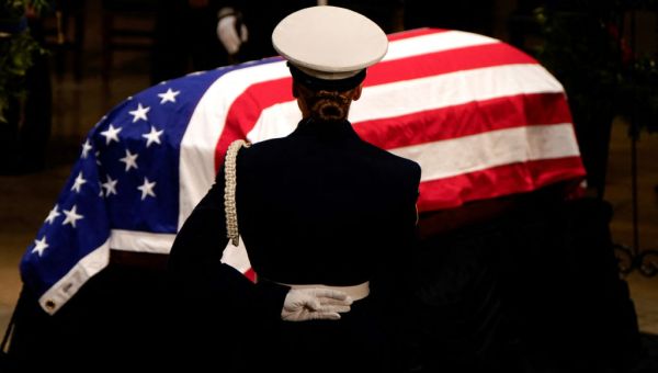 WATCH: U.S. Naval Academy Glee Club performs ‘My Country, Tis of Thee’ at Carter ceremony