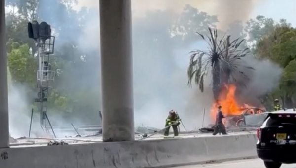 3 people killed, 1 injured by plane crash near major South Florida highway
