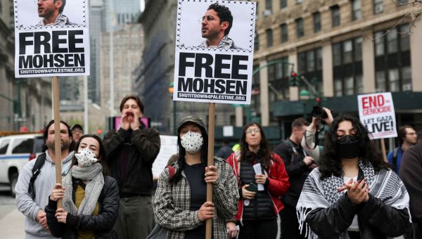 Mohsen Mahdawi is free