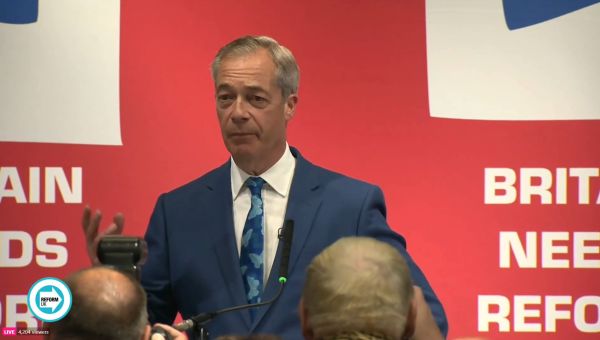 BREAKING: Nigel Farage to take over as leader of Reform UK