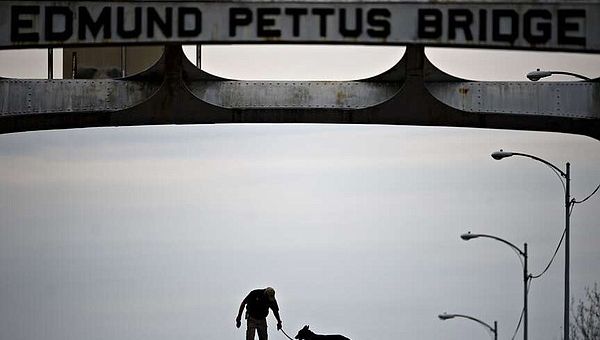 Harris says civil rights are being threatened