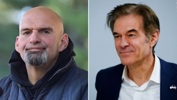 Fetterman and Oz to face off Tuesday in only debate of marquee Pennsylvania Senate race | CNN Politics