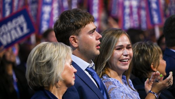 Gus Walz Let It All Out During His Father’s Convention Speech