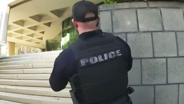 Bodycam video shows rookie Louisville officer rush to bank shooting before being critically wounded