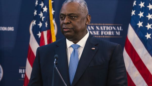 Austin: In Troubling Times, World Needs U.S. Leadership