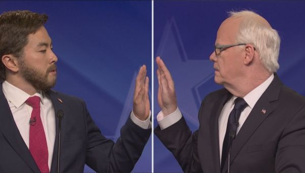 Amid a contentious campaign season, ‘SNL’ depicts a Vance-Walz bromance