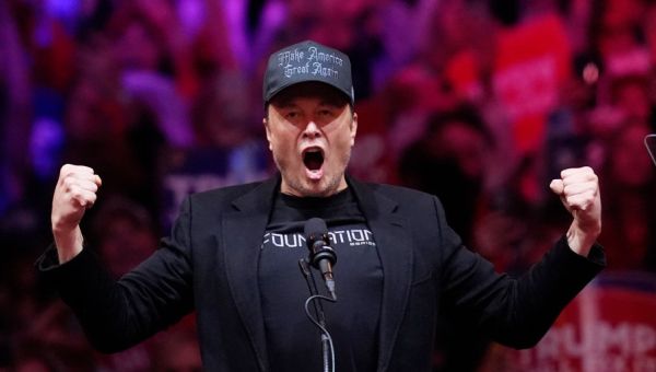 Musk and his super PAC share video from user who made White Power posts