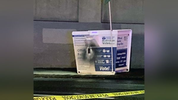 2 ballot boxes torched near Portland, Ore., hundreds of ballots damaged