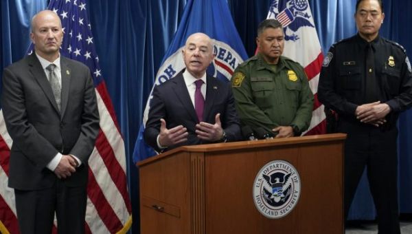 Mayorkas warns migrants on smugglers as Title 42 ends: 'Do not believe their lies'