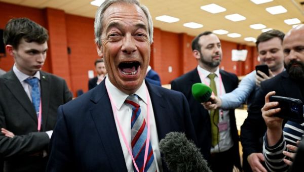 Nigel Farage’s Reform party wins by-election in Wales