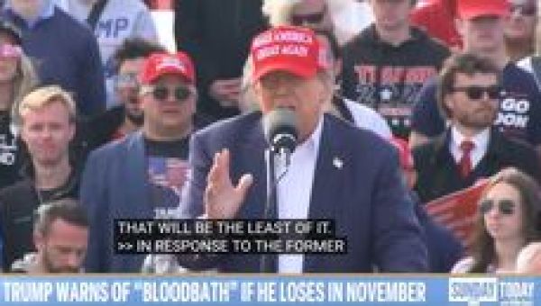 Media whips out fake ‘narrative’ on Trump ‘bloodbath’