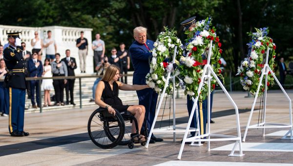 Trump Team Clashed With Official at Arlington National Cemetery