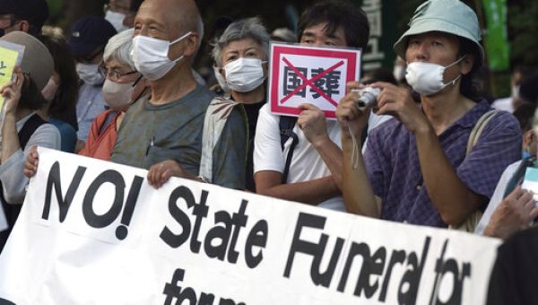 EXPLAINER: Why is Japan split over Abe’s state funeral?