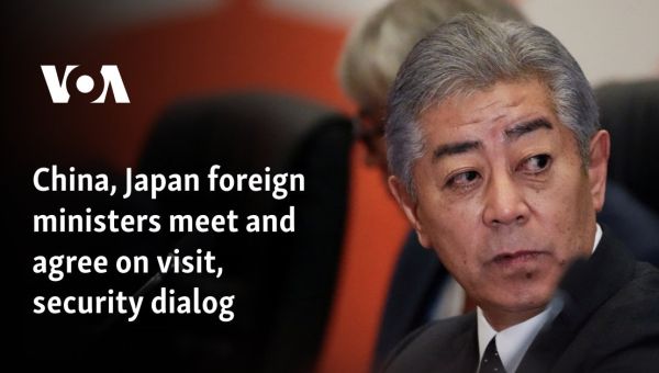 China, Japan foreign ministers meet and agree on visit, security dialog