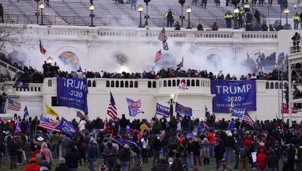 Ohio bartender gets prison for leading militia into Capitol attack