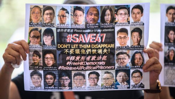 Hong Kong jails 45 pro-democracy activists in largest national security trial