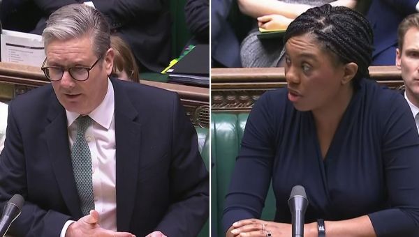 Keir Starmer faces Kemi Badenoch after minister resigns - follow PMQs live