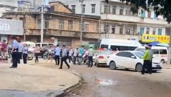 Two killed and 10 injured in knife attack at primary school in China