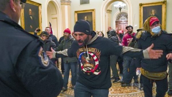 Jan. 6 rioter seen chasing Capitol Police sentenced to 5 years