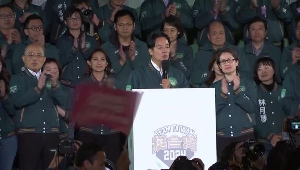 Taiwan’s ruling party win third presidential term