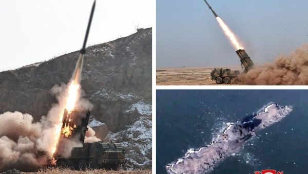 North Korea tests new guided rocket launcher system in latest threat to Seoul