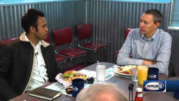 Vivek Ramaswamy shares who fueled his political ambition during Candidate Café